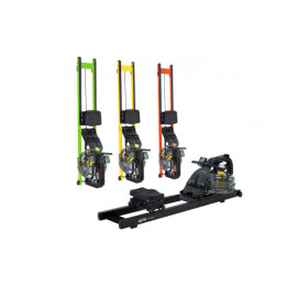 Гребной тренажер First Degree Fitness Neon Plus черный