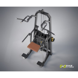 Турник, брусья с противовесом (Dip/Chin Assist) DHZ E-1009В