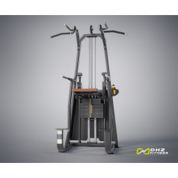 Турник, брусья с противовесом (Dip/Chin Assist) DHZ E-1009В