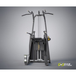 Турник, брусья с противовесом (Dip/Chin Assist) DHZ E-1009В