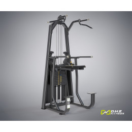 Турник, брусья с противовесом (Dip/Chin Assist) DHZ E-1009В