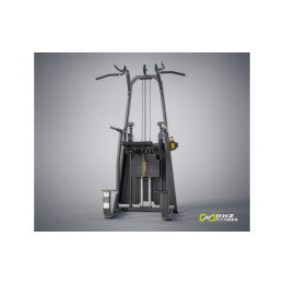 Турник, брусья с противовесом (Dip/Chin Assist) DHZ E-1009В