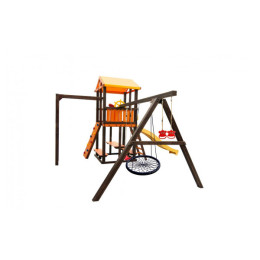 Игровой комплекс Perfetto Sport Bari-7 + качели Паутина