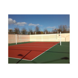 Универсальные алюм. стойки с механической лебедкой натяжения сетки SportWerk SpW-AUS-4