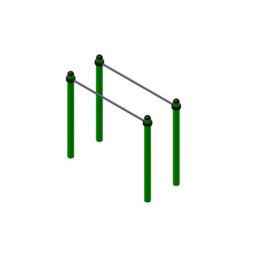 Брусья стационарные (с хомутами) Hercules W-2.9 3460