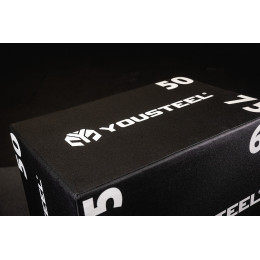 Тумба мягкая для запрыгивания YouSteel 75х60х50см