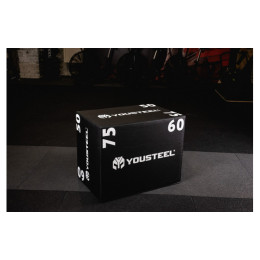 Тумба мягкая для запрыгивания YouSteel 75х60х50см