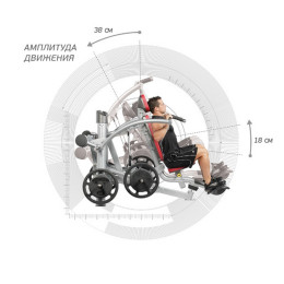 Жим от плеч Hoist RPL-5501
