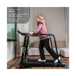 Беговая дорожка DFC Avalon для реабилитации T185B черный